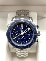  Omega Seamaster Professional GMT Chronograph Automatic Men's Watch 