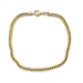 14k Yellow Gold 8.5" Franco Box Link Bracelet 6.0 Grams 3.0 MM