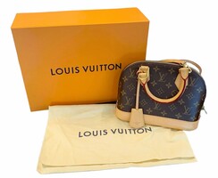 Louis Vuitton Alma BB Monogram with Dust Bag & Box