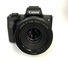 Canon M50 Mirrorless Camera with 50mm 1:1.8 STM Lens & Accessories 
