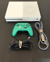 Xbox Series One S 500GB  with cords and one wired controller 