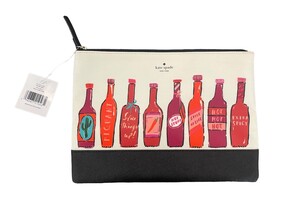 Kate Spade New York Hot Sauce Gia Pouch Clutch Hot Stuff Extra Spicy