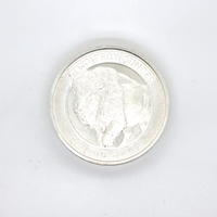 2 Oz MintID Buffalo High Relief Silver Round .999 Fine Silver